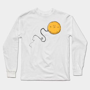 Flying monster bubble Long Sleeve T-Shirt